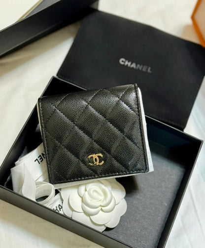 CHANEL CF 對開短夾 🉐38500 🏷️