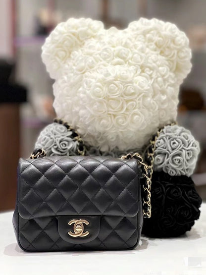 CHANEL▪️MINI FLAP 羊皮方胖子包/4080 🉐168000🔖