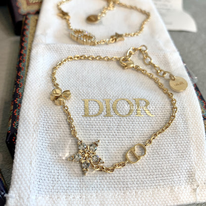 Dior Clair D Lune 經典CD星星雙手鏈/520E550 🉐20250🇪🇺