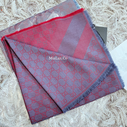 @Gucci Wool Scarf Square 羊毛大方巾/P180