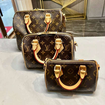 LV Speedy Bandoulière 30 背帶波士頓包/1470 ✨🉐61270