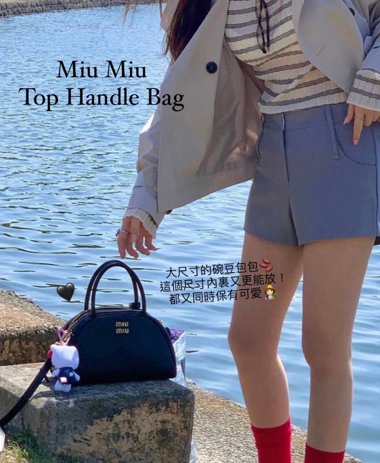 ❌MiuMiu Leather Top-handle 豌豆手提肩背包/1560 🉐63400🇬🇧