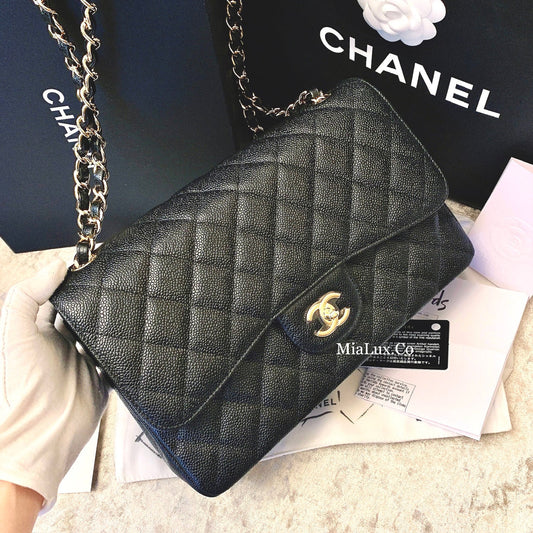 CHANEL✨| LARGE CLASSIC HANDBAG 大款經典CF翻蓋鏈包 A58600 *£9,240