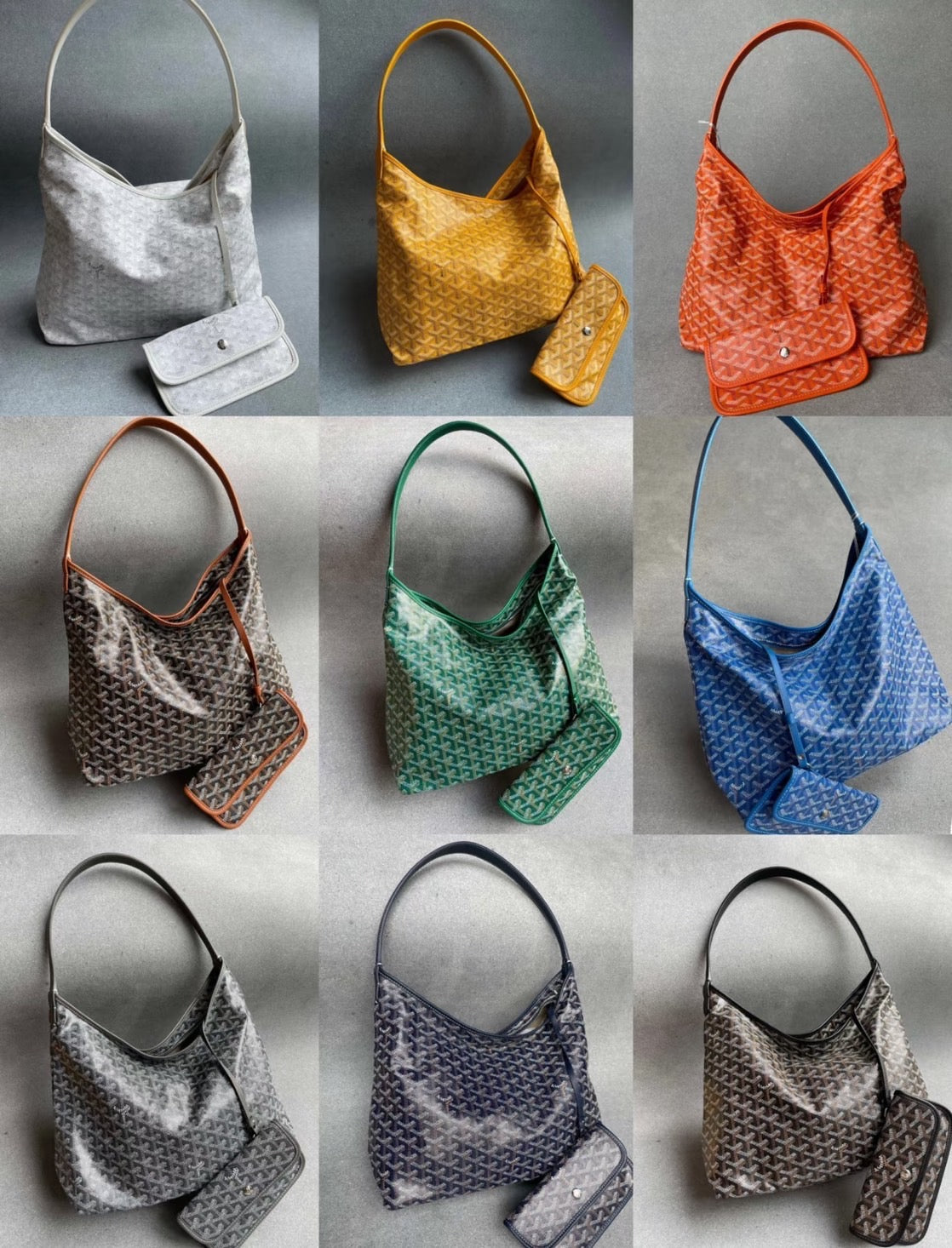 Goyard▪️Boheme Hobo 最火單肩包/1625E1850 🉐79800🏷️(長等款)