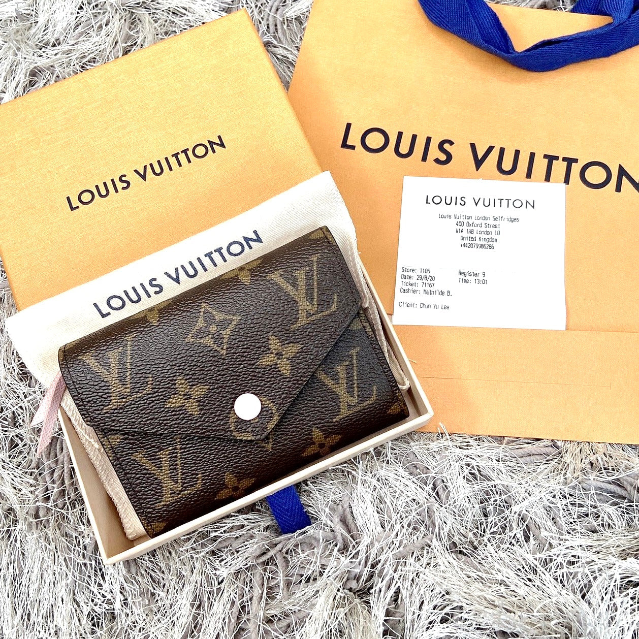 LV▪️Victorine 信封三折短夾/415 ✨🉐17989🏷️