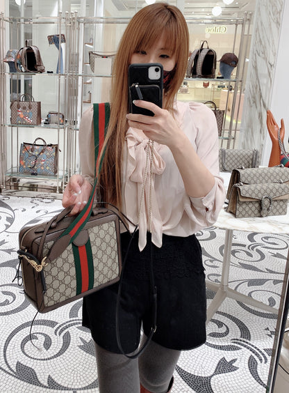 Gucci Ophidia SMALL SHOULDER BAG WITH WEB *£1,200