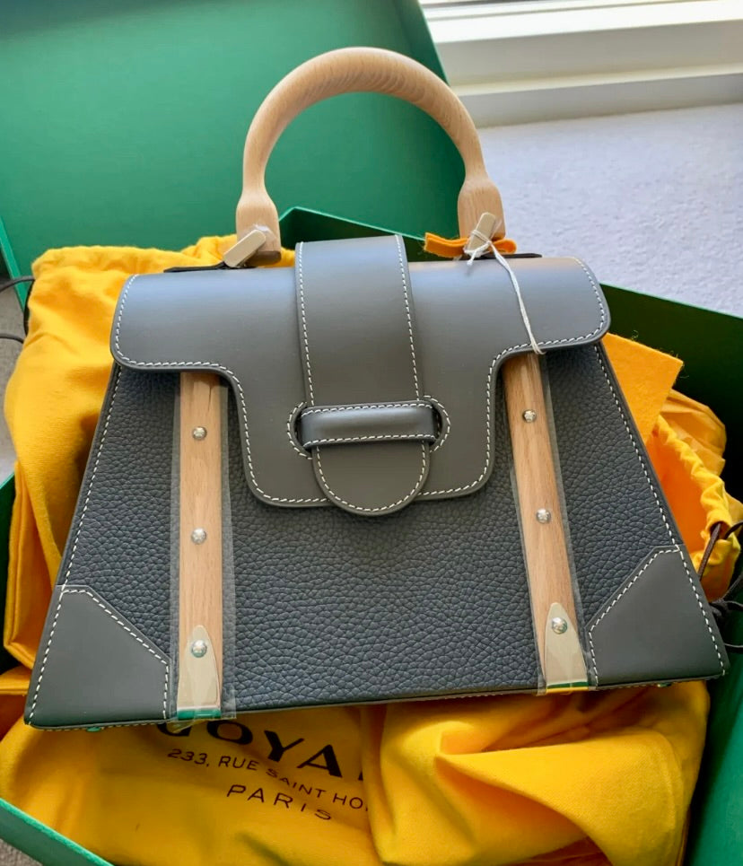 Goyard Saigon PM Bag 硬殼全皮西貢包/E6380 🍀🉐256200🇪🇺