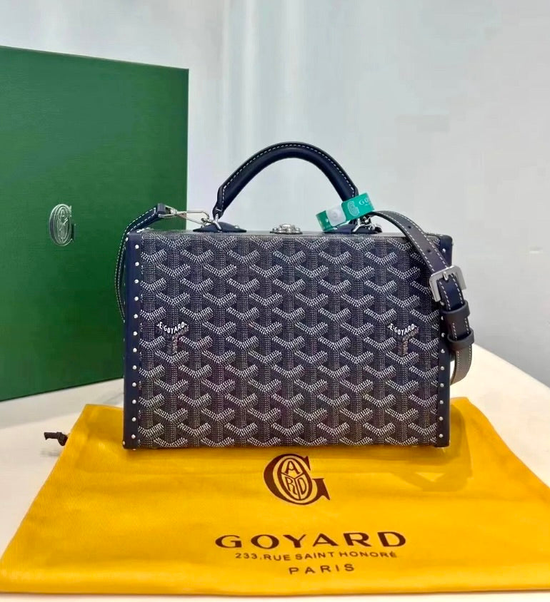 Goyard Grand Hôtel Trunk 硬箱包/E4500 🍀🉐181000🇪🇺