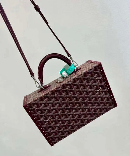 Goyard Grand Hôtel Trunk 硬箱包/E4500 🍀🉐181000🇪🇺