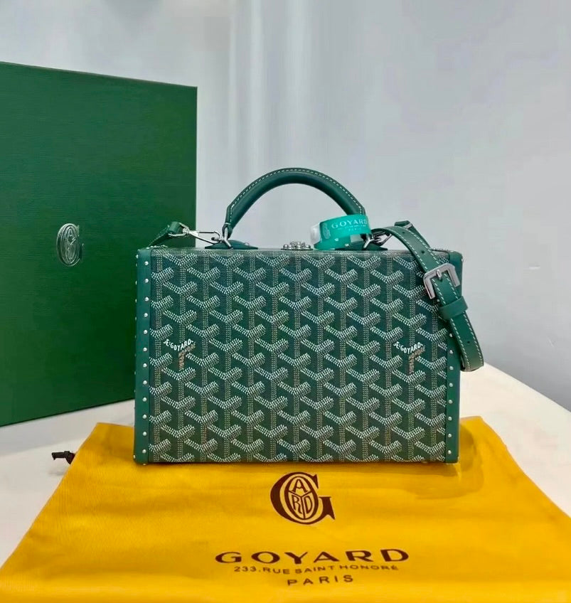 Goyard Grand Hôtel Trunk 硬箱包/E4500 🍀🉐181000🇪🇺