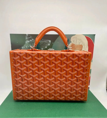 Goyard Grand Hôtel Trunk 硬箱包/E4500 🍀🉐181000🇪🇺