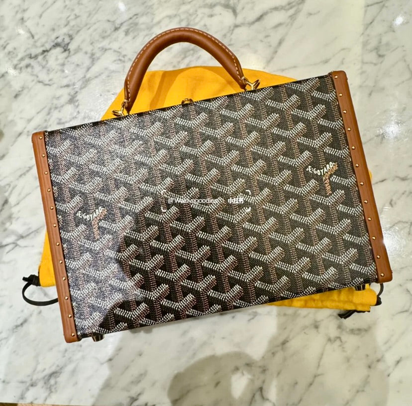 Goyard Grand Hôtel Trunk 硬箱包/E4500 🍀🉐181000🇪🇺