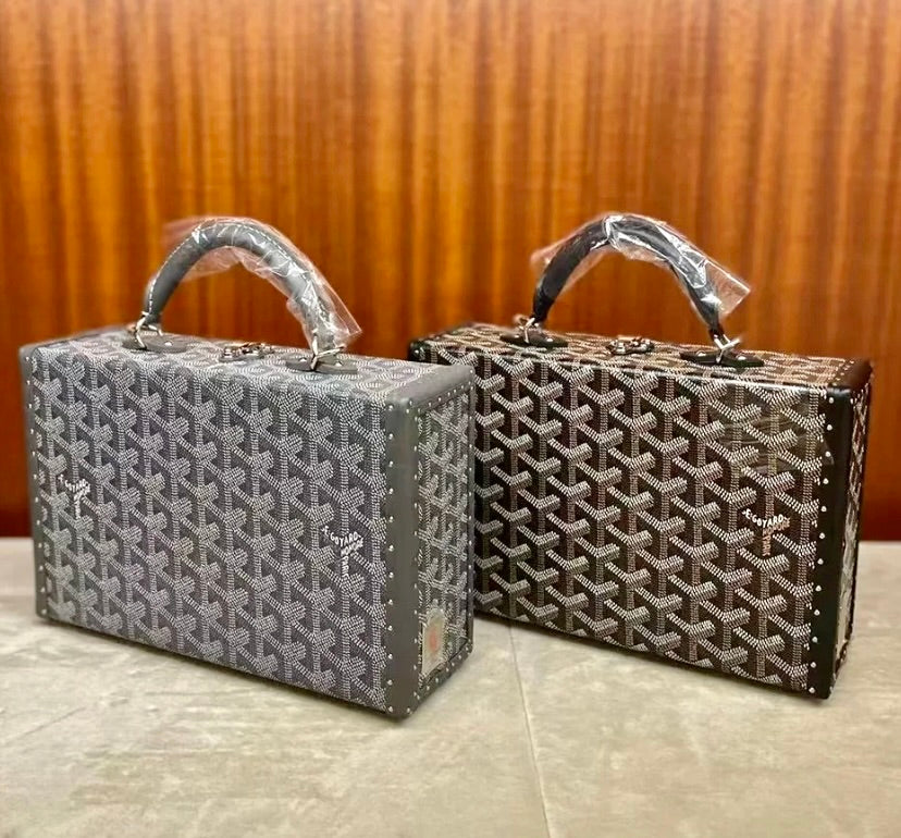 Goyard Grand Hôtel Trunk 硬箱包/E4500 🍀🉐181000🇪🇺