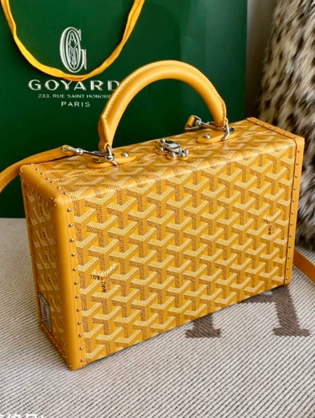 Goyard Grand Hôtel Trunk 硬箱包/E4500 🍀🉐181000🇪🇺