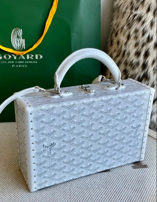 Goyard Grand Hôtel Trunk 硬箱包/E4500 🍀🉐181000🇪🇺