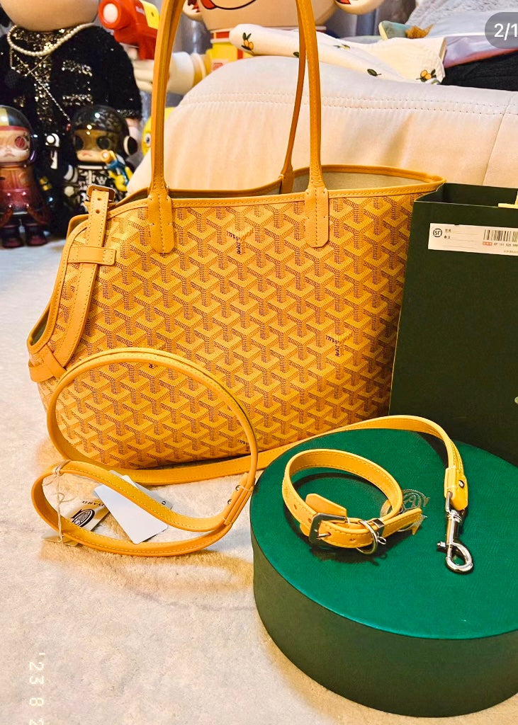 Goyard Franklin Leash 寵物牽引繩/E785 🍀🉐32400🇪🇺