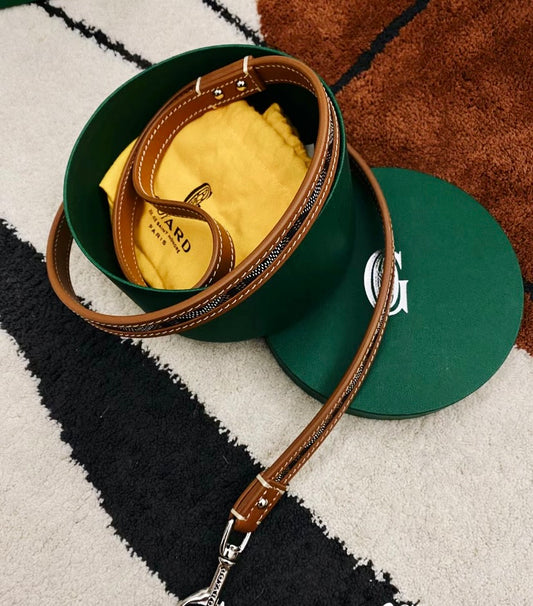 Goyard Franklin Leash 寵物牽引繩/E785 🍀🉐32400🇪🇺