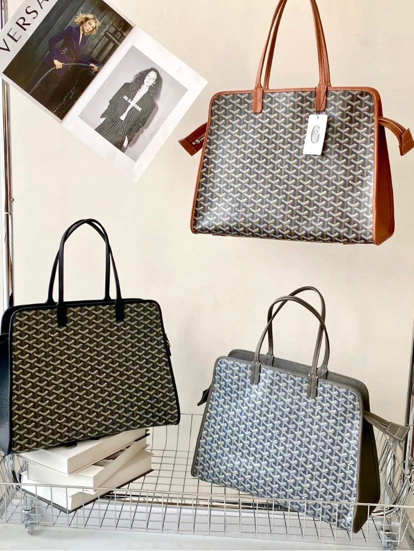 Goyard Hardy PM 拉鍊托特包/E2250 🍀🉐91000🇪🇺