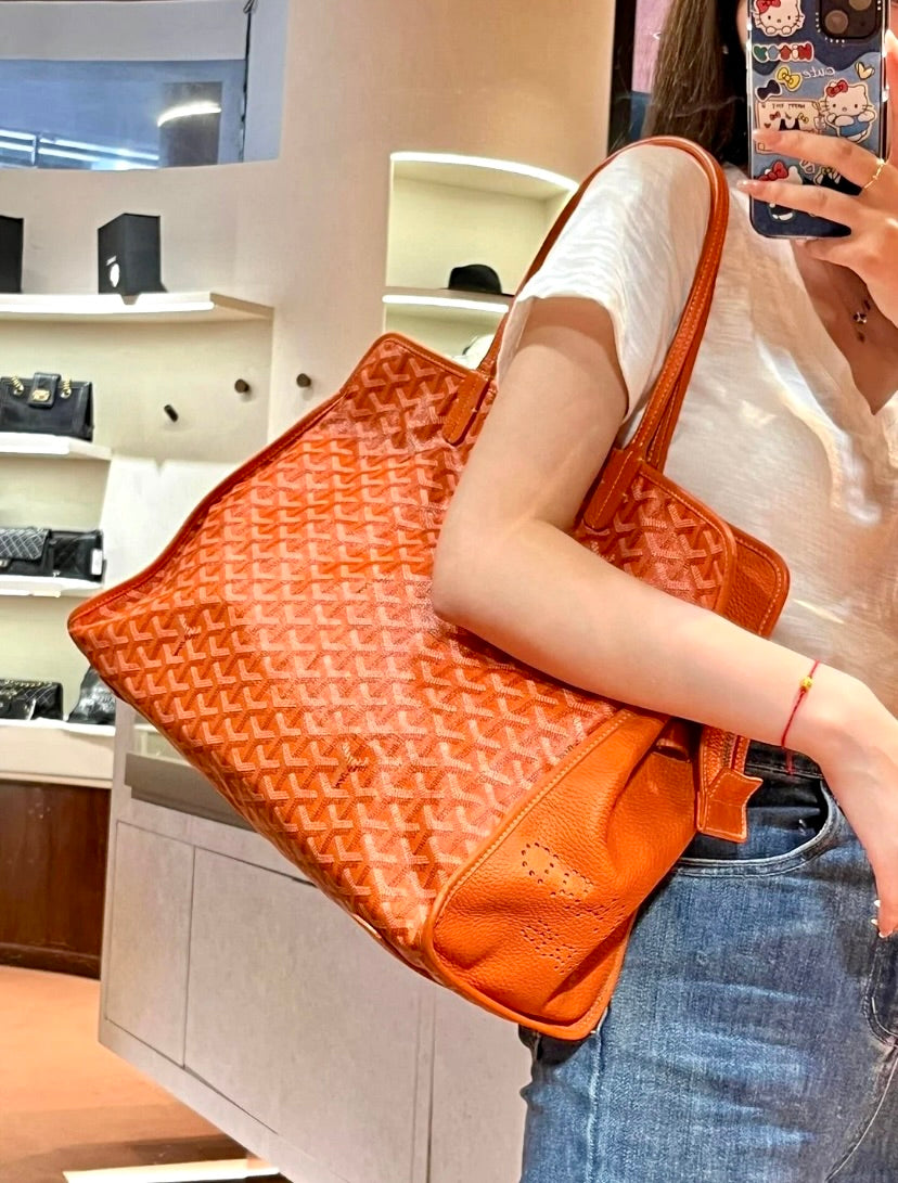 Goyard Hardy PM 拉鍊托特包/E2250 🍀🉐91000🇪🇺