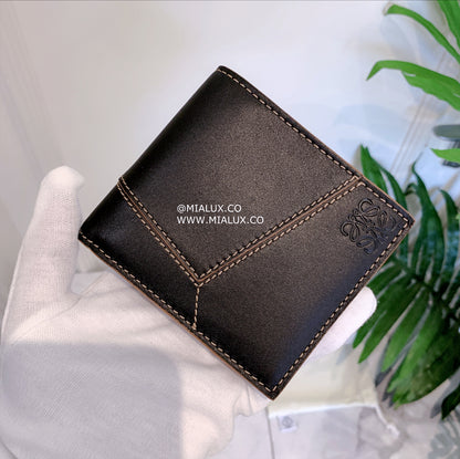 ❌Loewe Puzzle stitches bifold wallet in smooth calfskin 男女款拼圖牛皮雙開短夾 *£395
