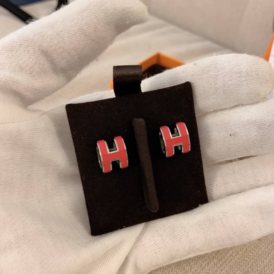Hermes Pop H 經典H耳環/445 ✨🉐18800