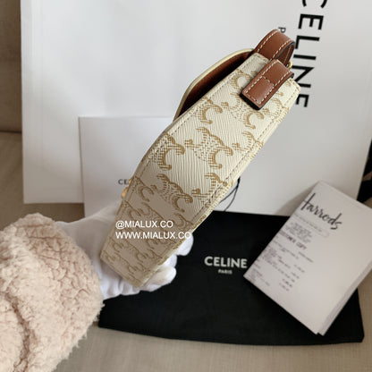 Celine▪️Shoulder Claude 老花腋下包/2200E2250 🉐79750🇪🇺