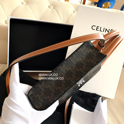 Celine Vertical Cabas Mini 迷你老花琴譜包/1150E1200 🉐43000🇪🇺