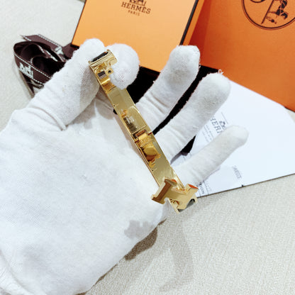 Hermes✨| Clic H Bracelet 經典H字樣琺瑯手環 *£590