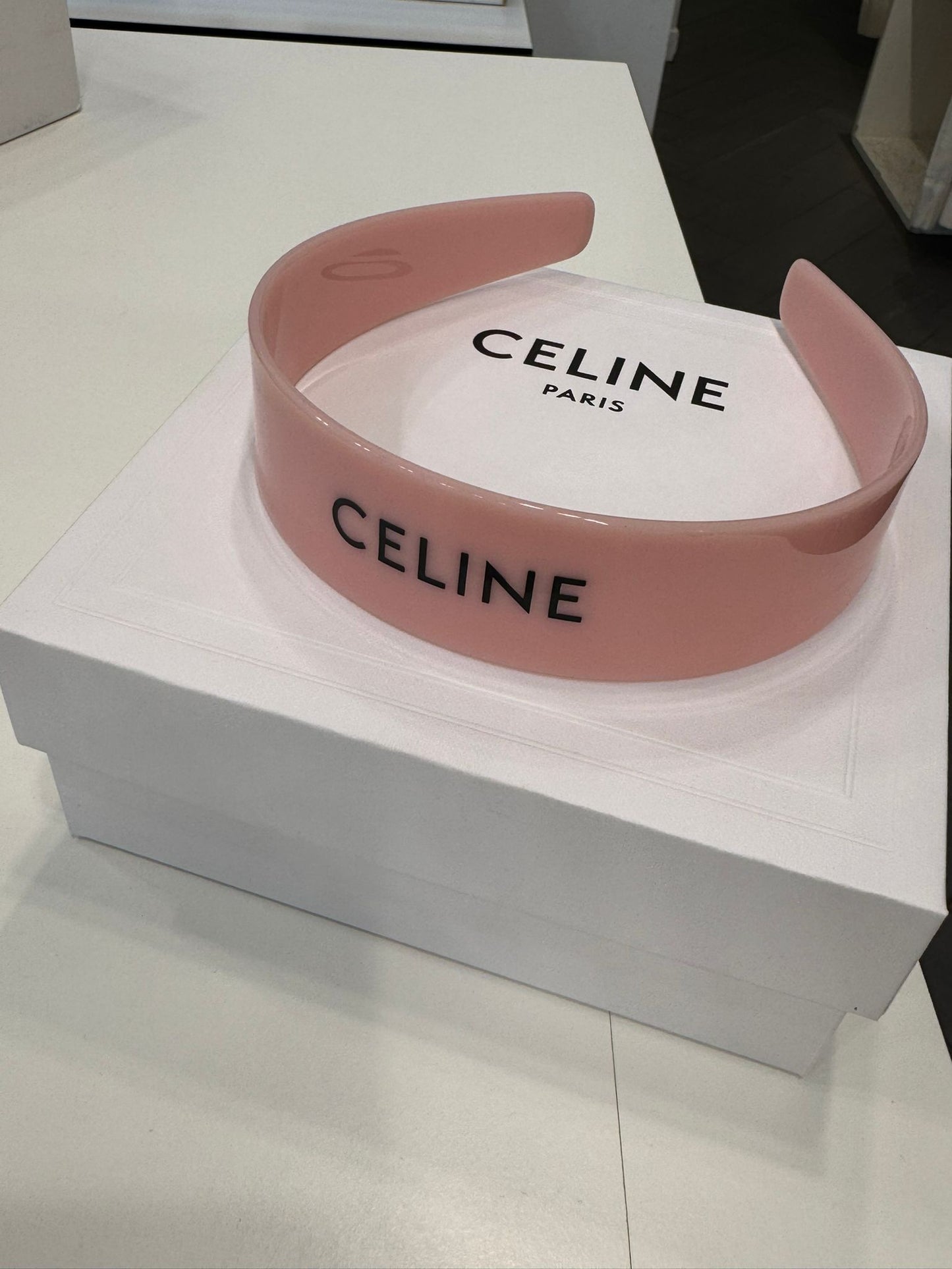 @Celine Headband Light Rose/Black 髮箍/P83🔥折上九折🉐4160