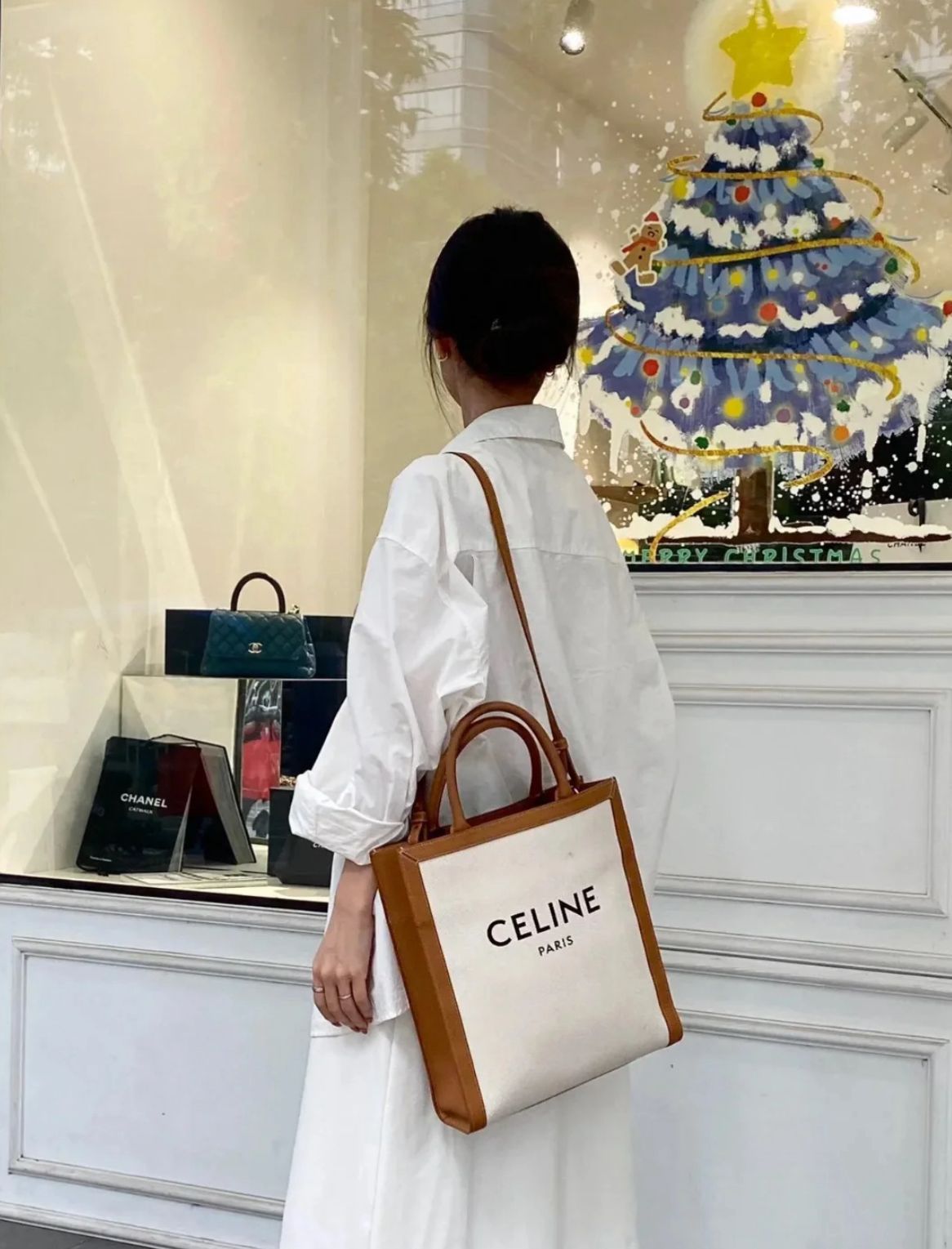 @Celine Small Cabas Vertical 小款托特包/1250P650🔥折上九折🉐27130