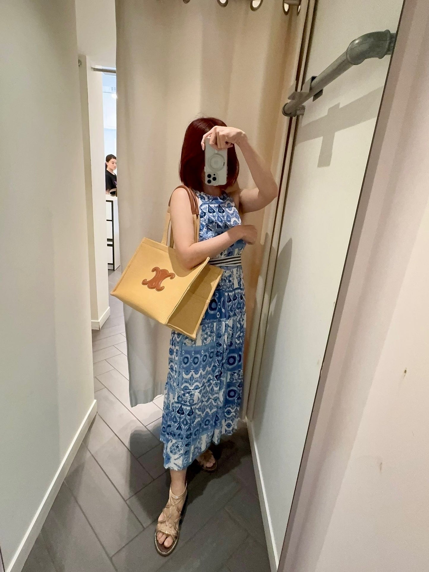 @Celine Outlet Cabas L 大款凱旋門手提包