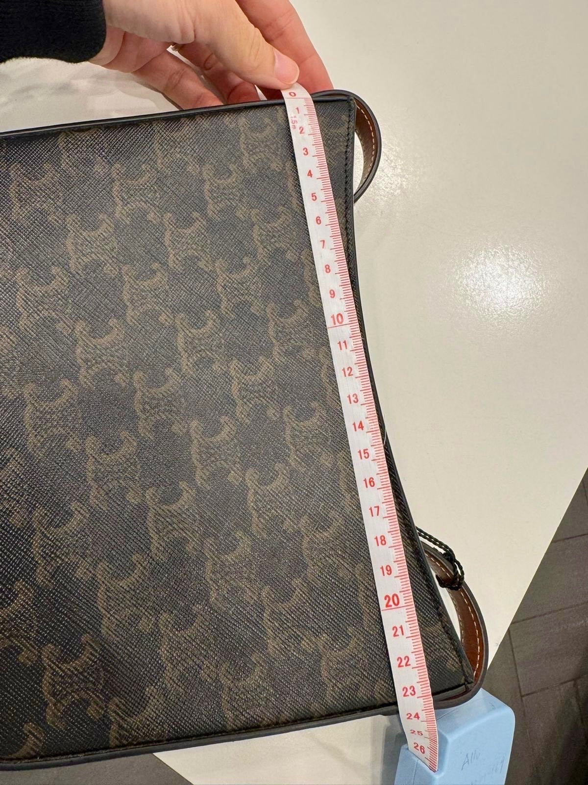 @Celine Outlet Croque M 中款老花腋下包