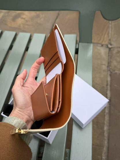 @Celine Outlet Wallet 白老花短夾