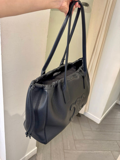 @Celine Outlet Cabas Drawstring 凱旋門肩背包