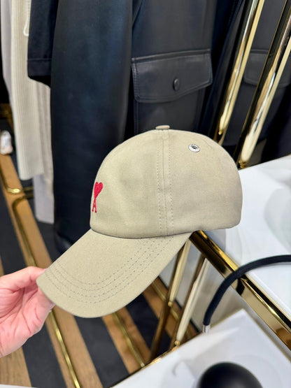 @Ami Outlet Cap 刺繡愛心棒球帽