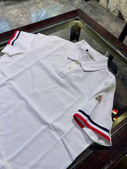 @Moncler Polo 男生款袖飾POLO上衣/230P154 🔔限時折🉐8430
