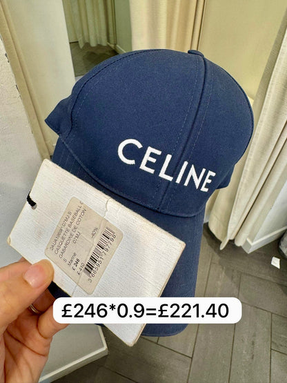 @Celine Outlet Cap 品牌字樣棒球帽