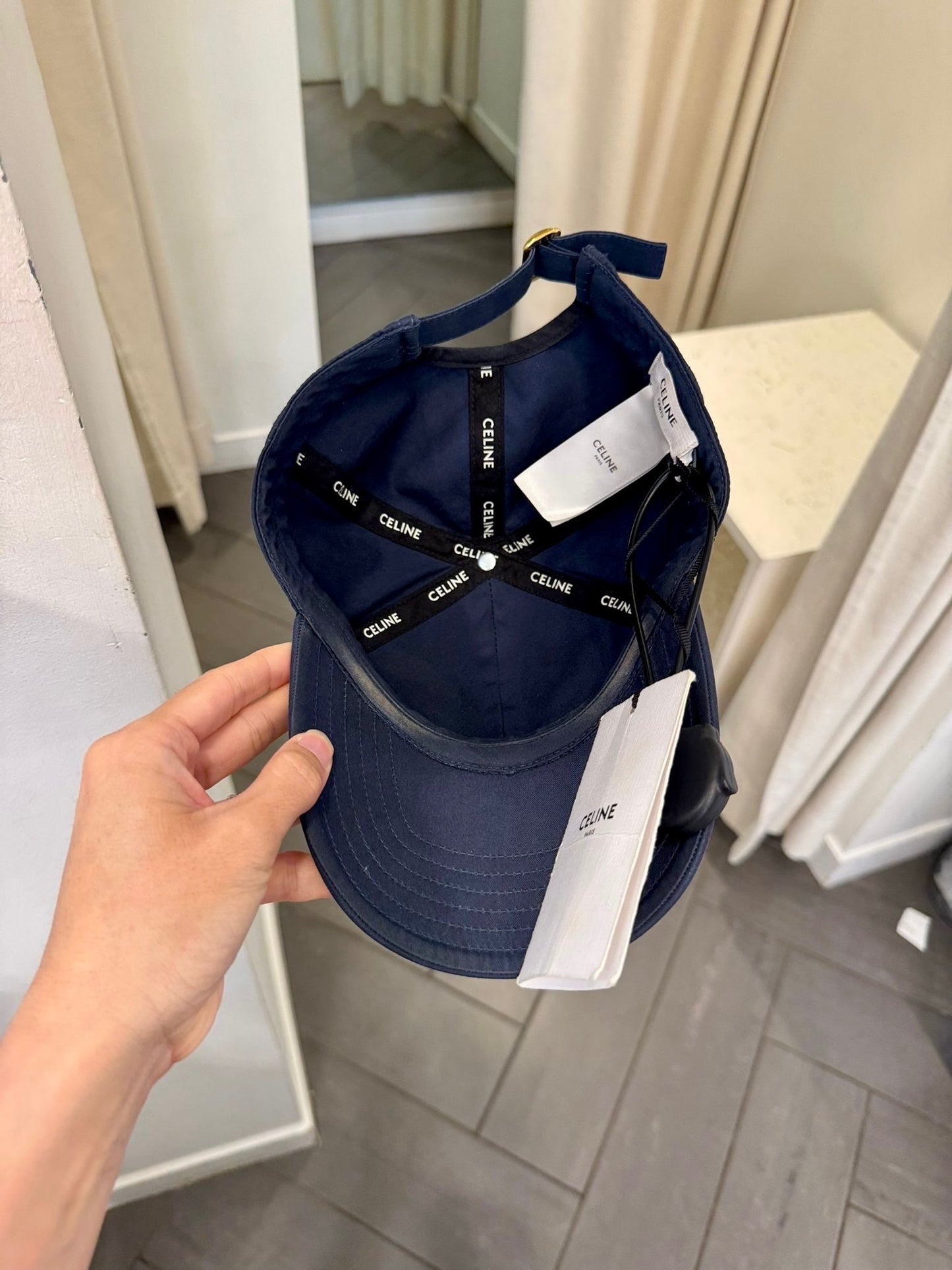 @Celine Outlet Cap 品牌字樣棒球帽