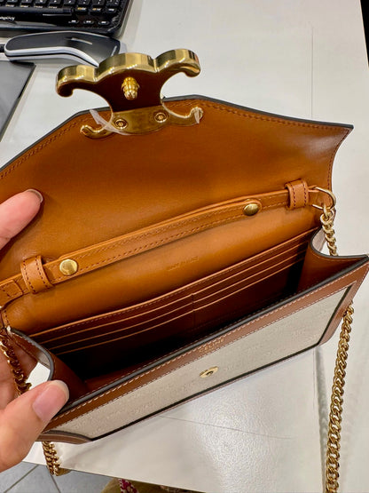 @Celine Outlet Margo WOC 凱旋門鏈條包