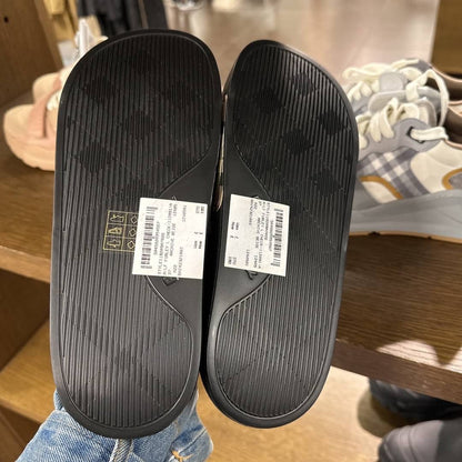 @Burberry Vintage Check Slides 經典格紋拖鞋/270P190 🔥下殺🉐9980