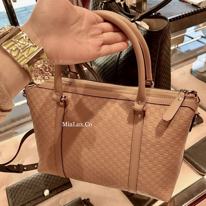 @Gucci Embossed Zipper Tote 壓紋拉鍊托特包/P740