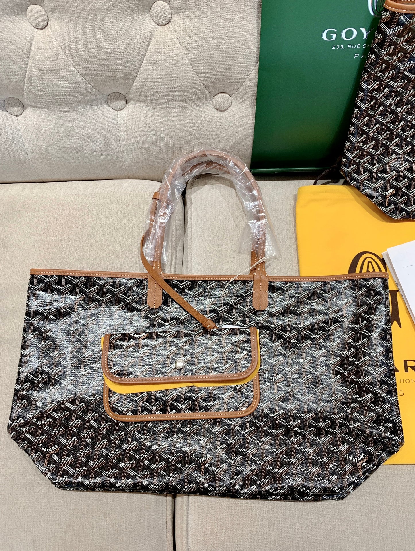 ❌Goyard▪️2in1 Saint Louis PM 2合1小款托特包/1345?