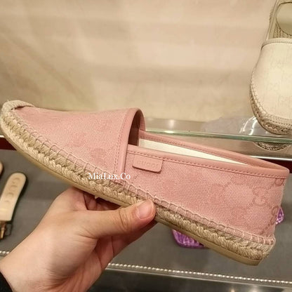 @Gucci Espadrille Shoes 女款老花漁夫鞋/435P220 🔔限時折🉐11000