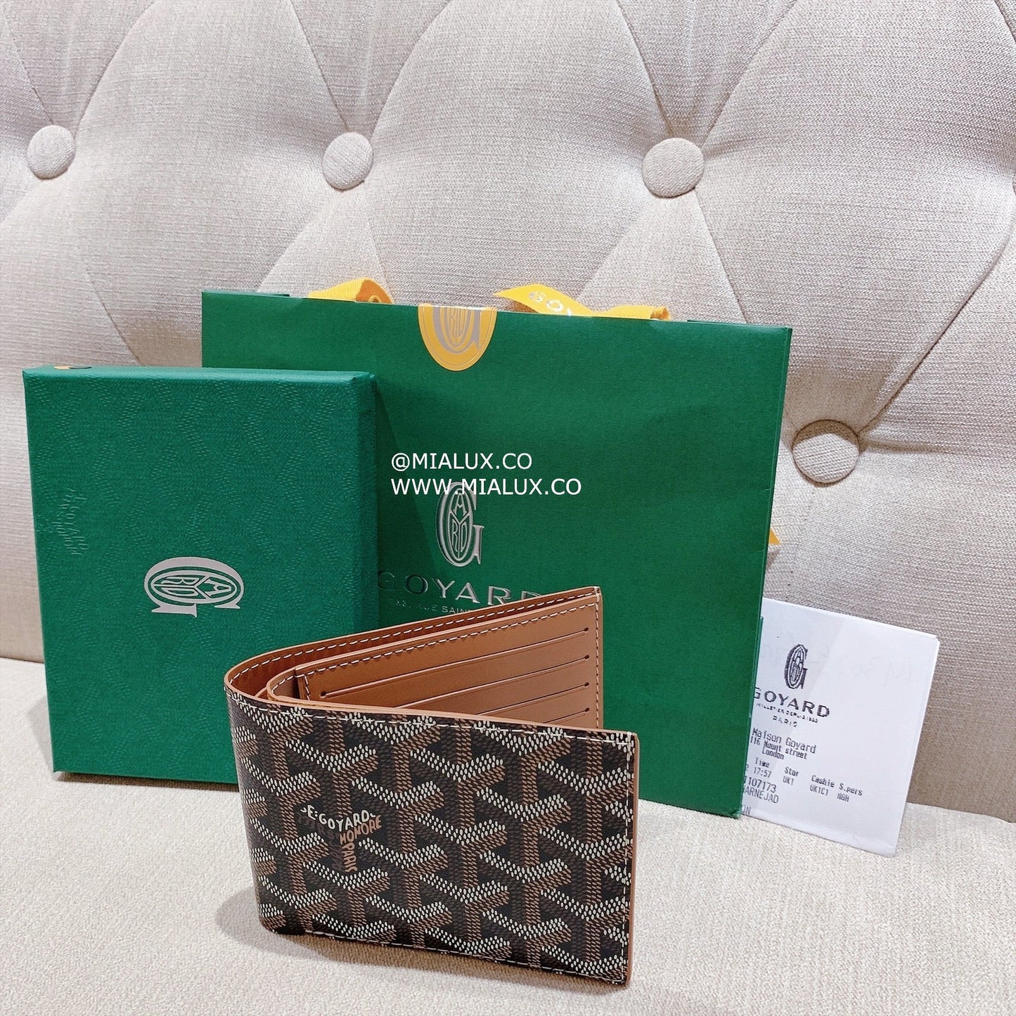 🇪🇺Goyard▪️Victoire Wallet 對開八卡短夾/700+ 🉐32900 歐元連線特價