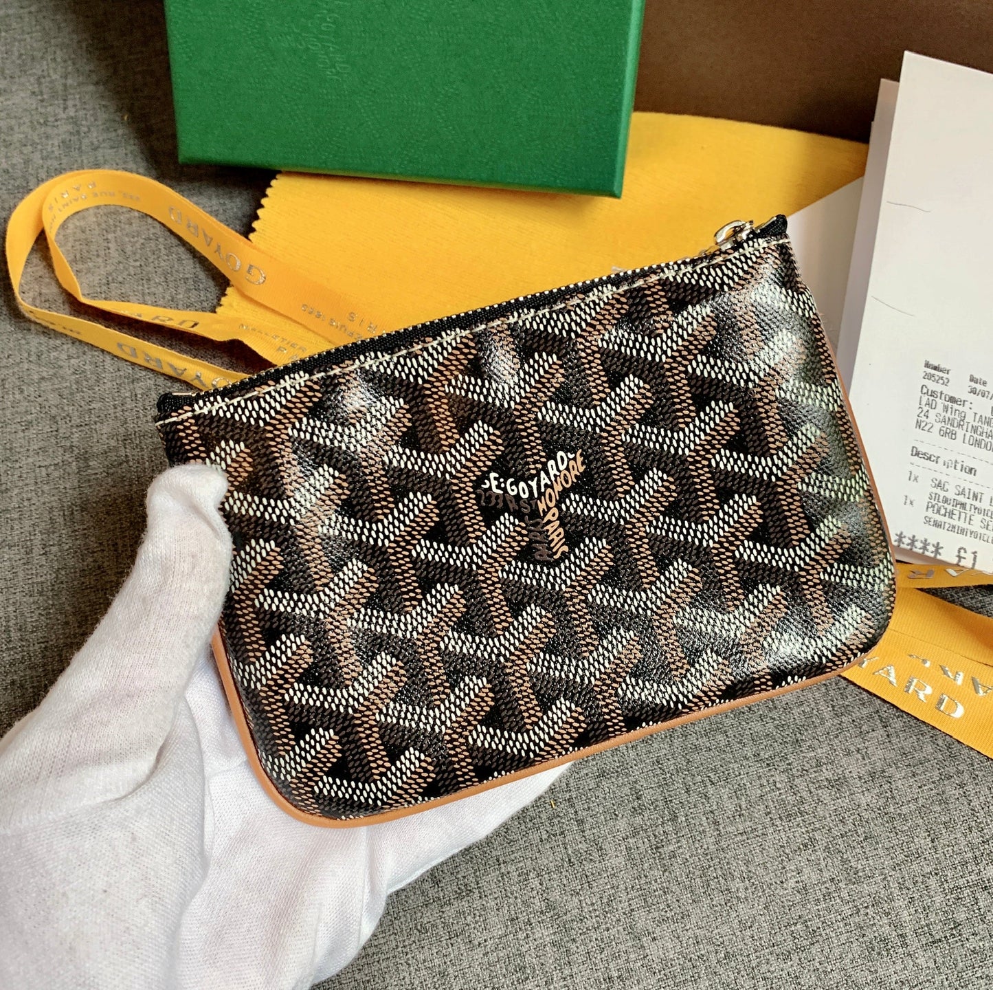 *現貨*Goyard▪️Senat Pouch Mini 一字拉鍊零錢包/395 🉐19800🏷️