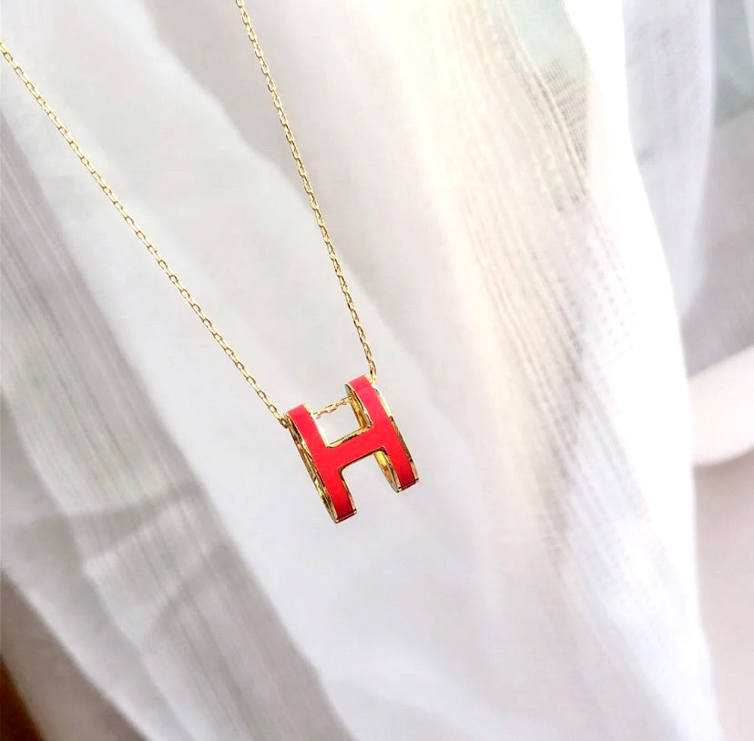 Hermes Mini Pop H Pendant 迷你H項鍊/395 ✨🉐16800