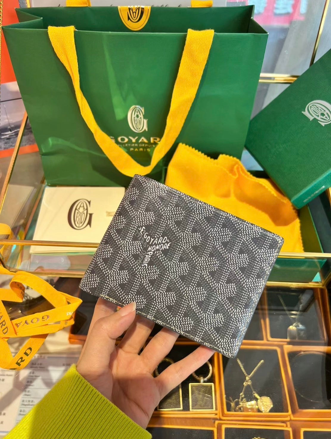 🇪🇺Goyard Saint-Florentin Wallet 對開8卡短夾 🉐35000 歐元連線特價