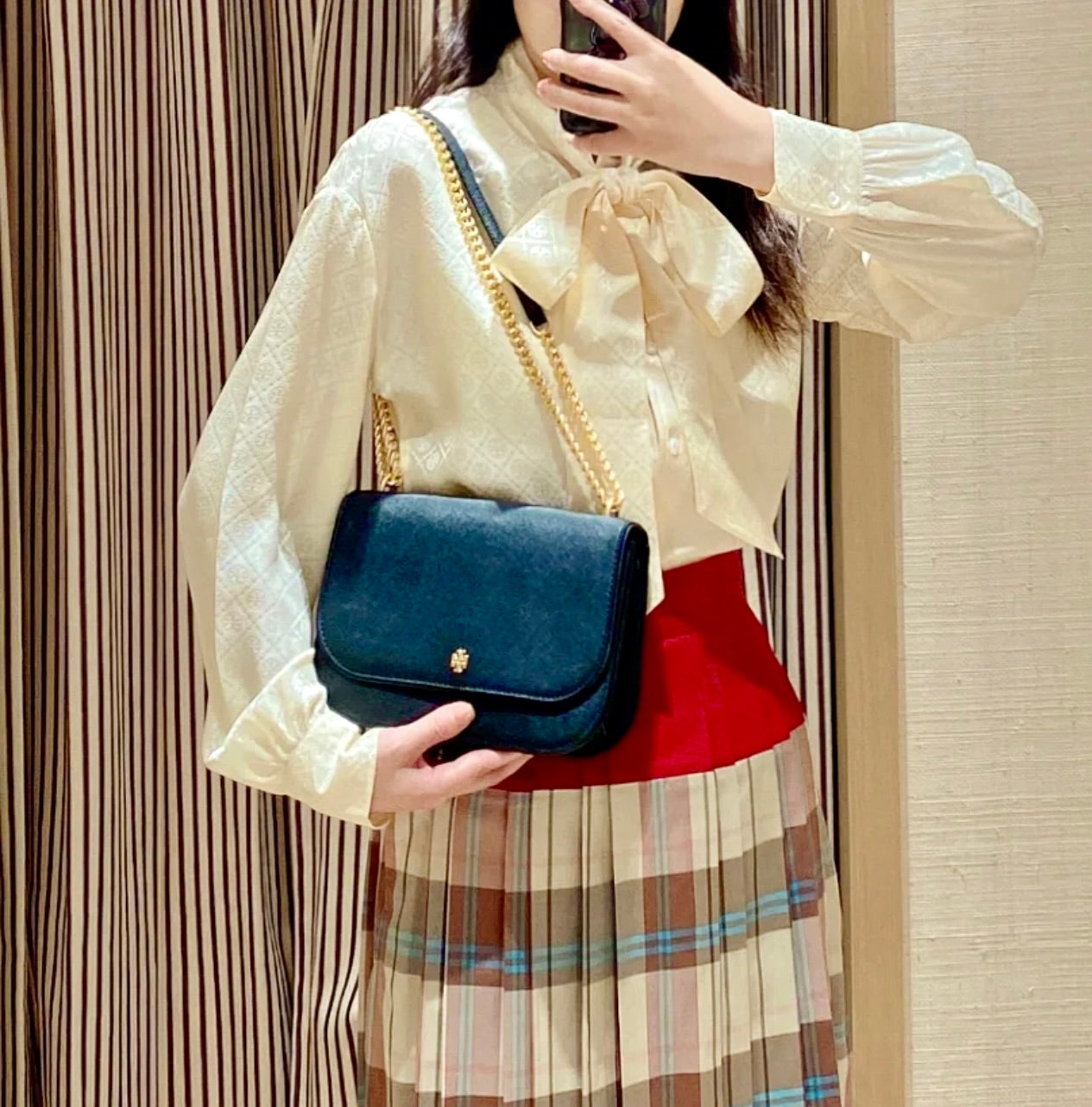 @ToryBurch▪️Emerson E/W Flap 防刮皮掀蓋肩背包/P369