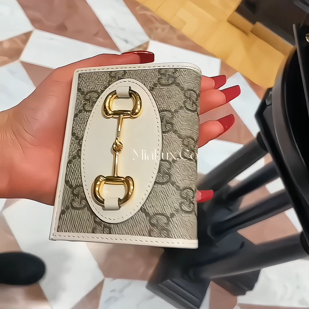 Gucci▪️1955 Horsebit Card Wallet 馬銜卡包短夾/435 🉐18400