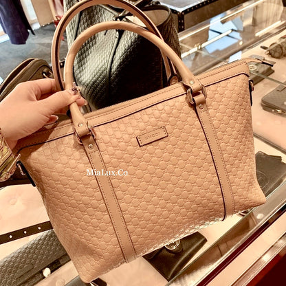 @Gucci Embossed Zipper Tote 壓紋拉鍊托特包/P740